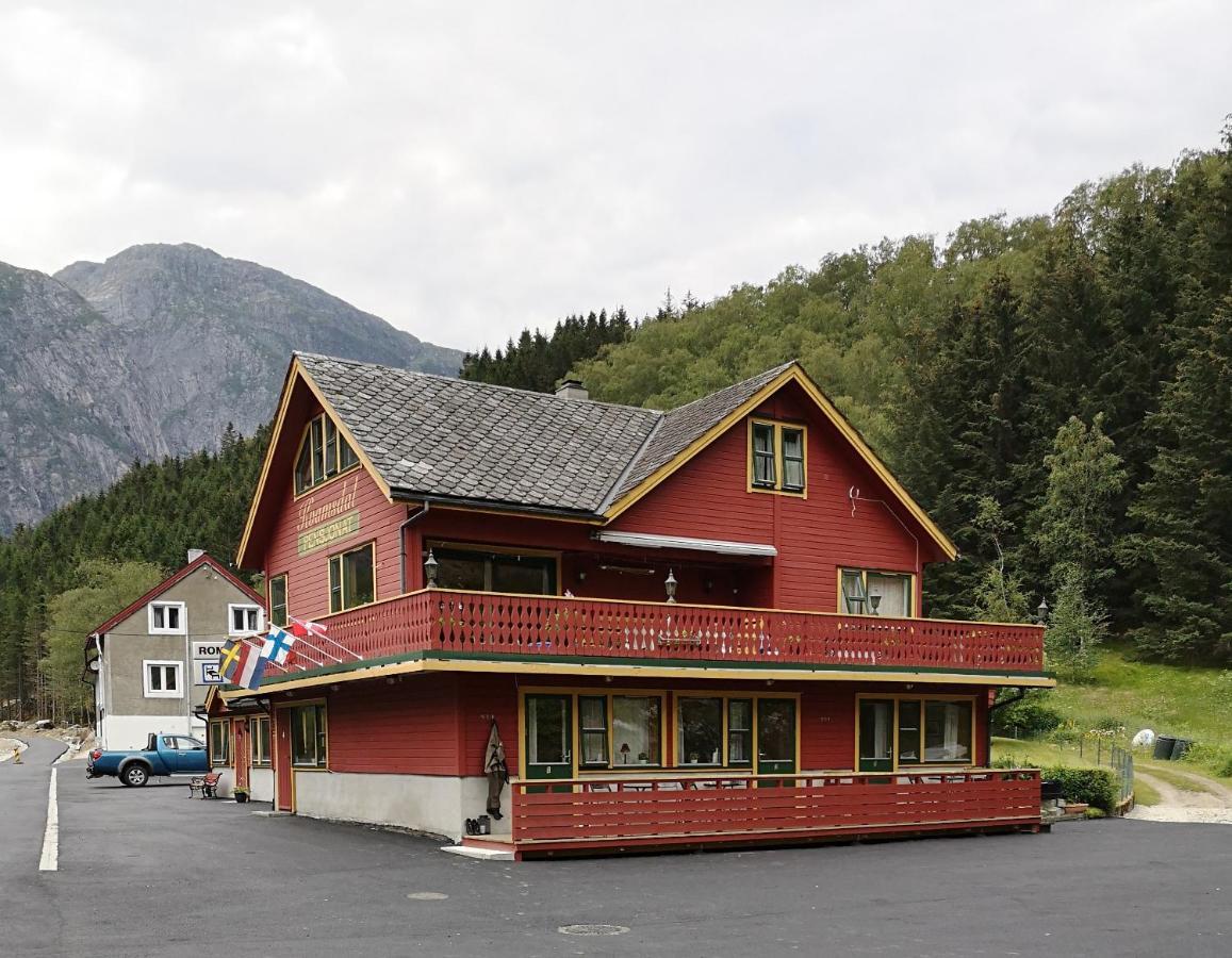 Kvamsdal Pensjonat 3 Eidfjord Exteriér fotografie