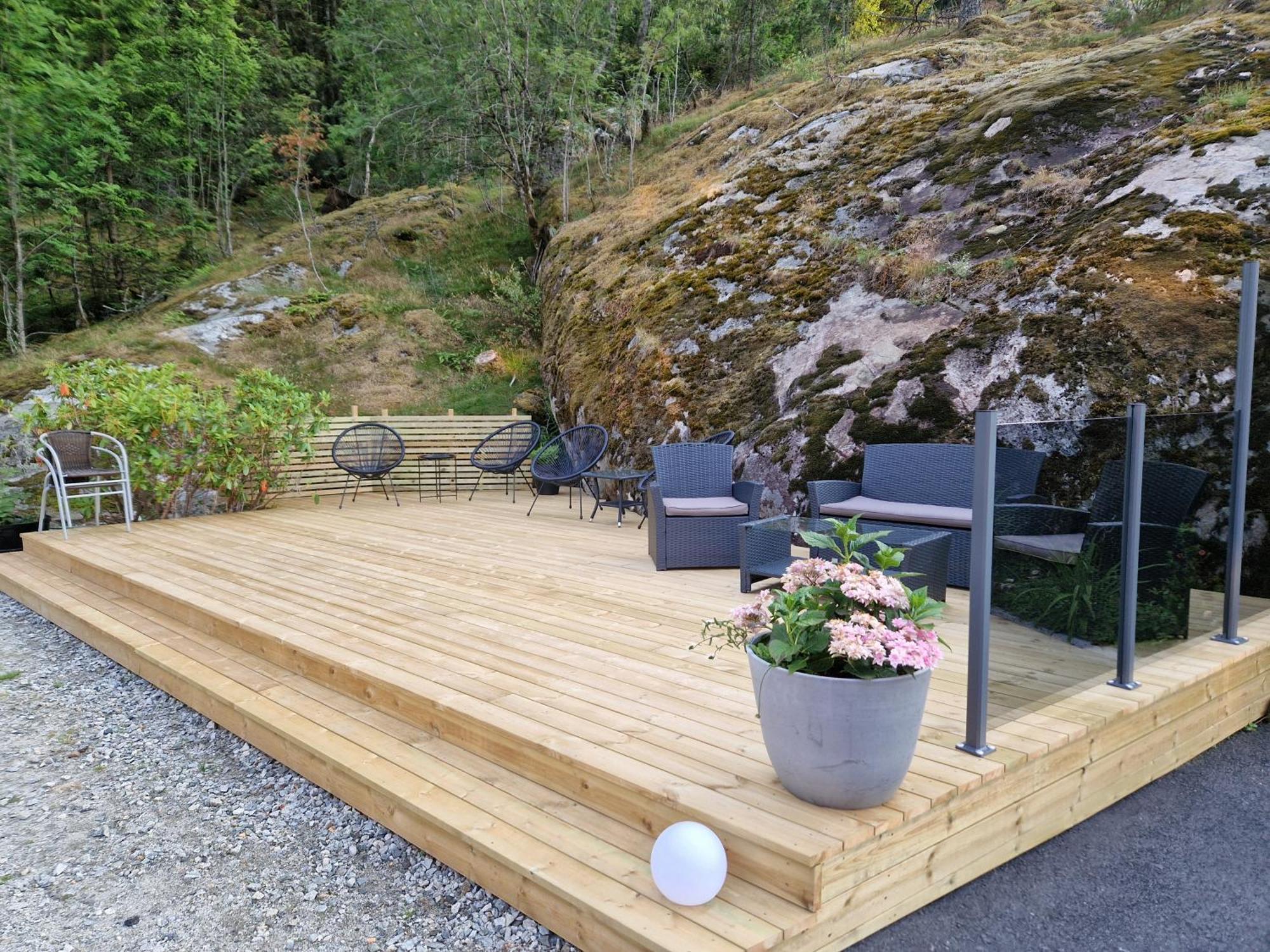 Kvamsdal Pensjonat 3 Eidfjord Exteriér fotografie