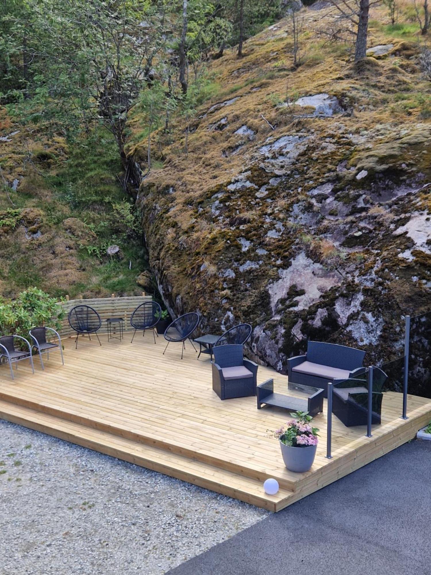 Kvamsdal Pensjonat 3 Eidfjord Exteriér fotografie